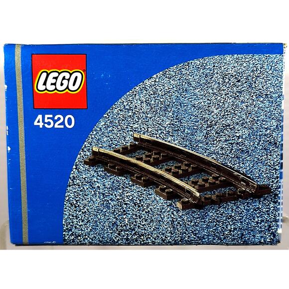 LEGO 4520 Trains CURVED RAILS, New, See Pics/Description! - Picture 3 of 6
